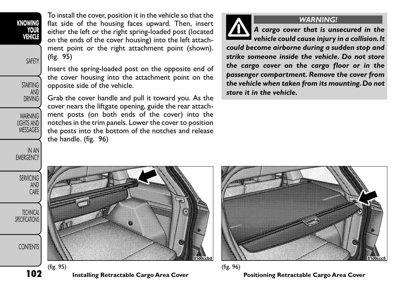 FIAT Freemont User Manual | Page 108 / 266