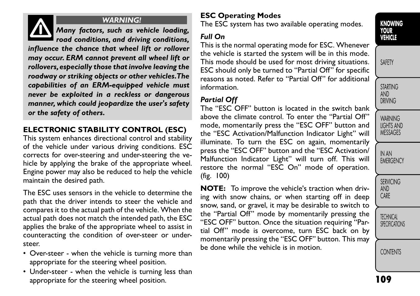 FIAT Freemont User Manual | Page 115 / 266