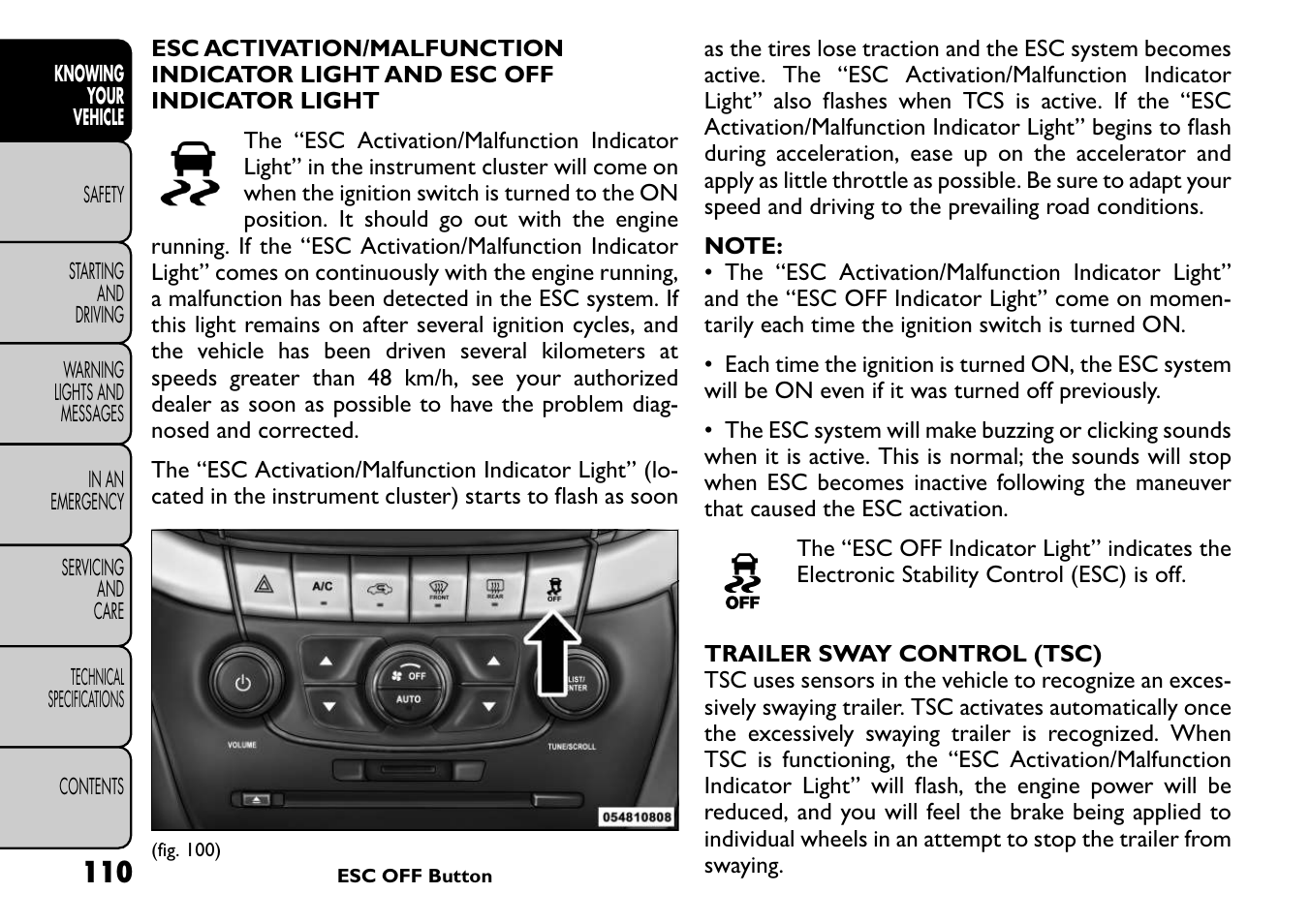 FIAT Freemont User Manual | Page 116 / 266