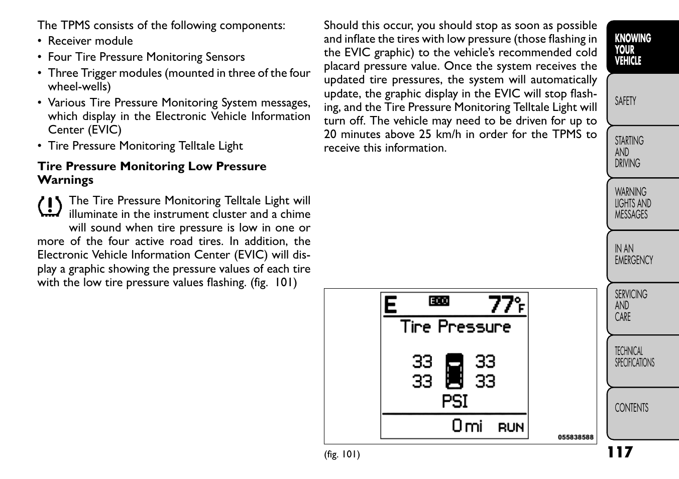 FIAT Freemont User Manual | Page 123 / 266