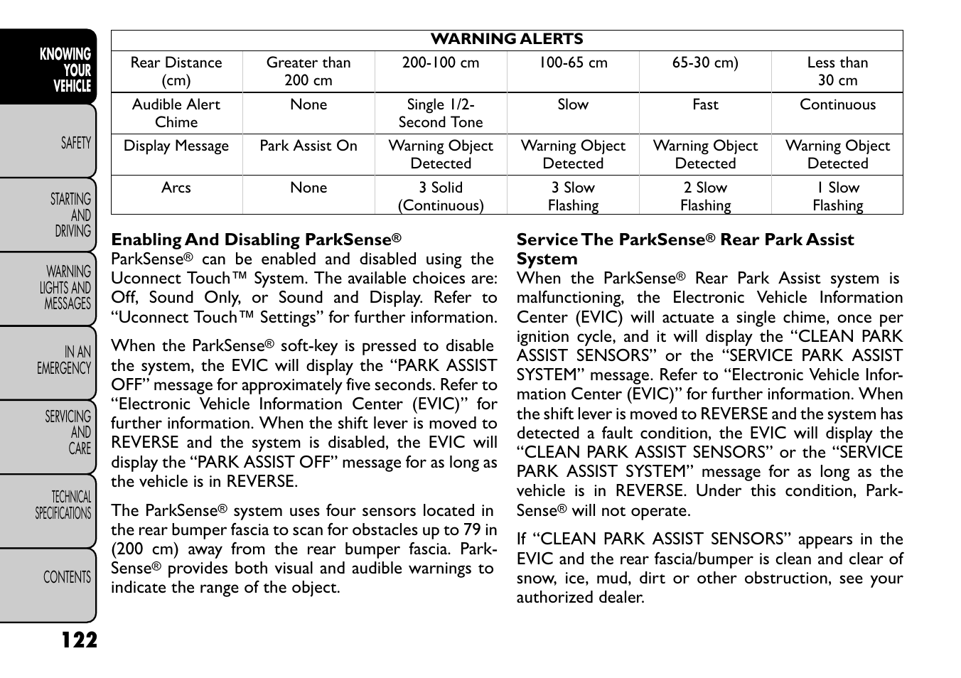 FIAT Freemont User Manual | Page 128 / 266