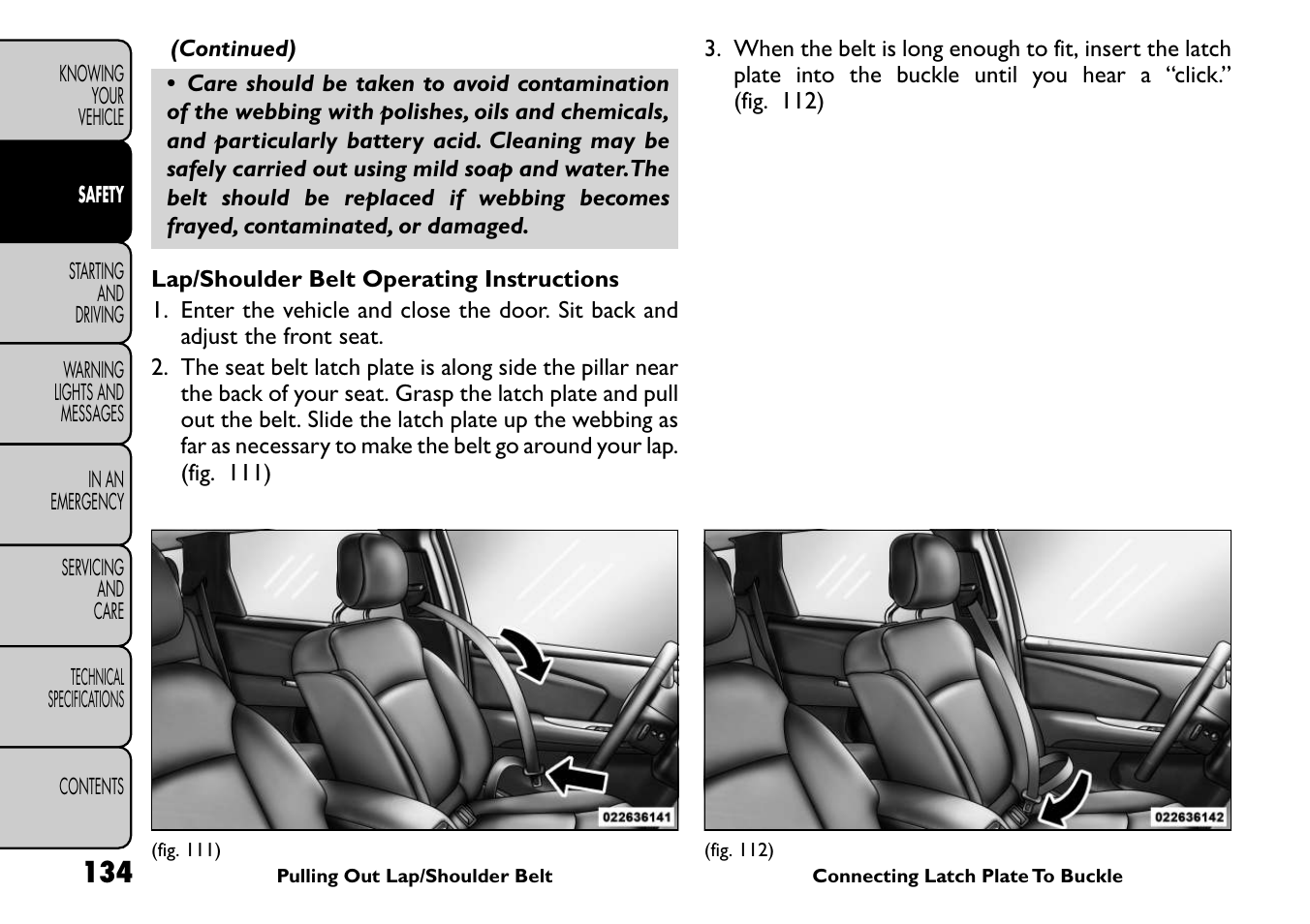 FIAT Freemont User Manual | Page 140 / 266