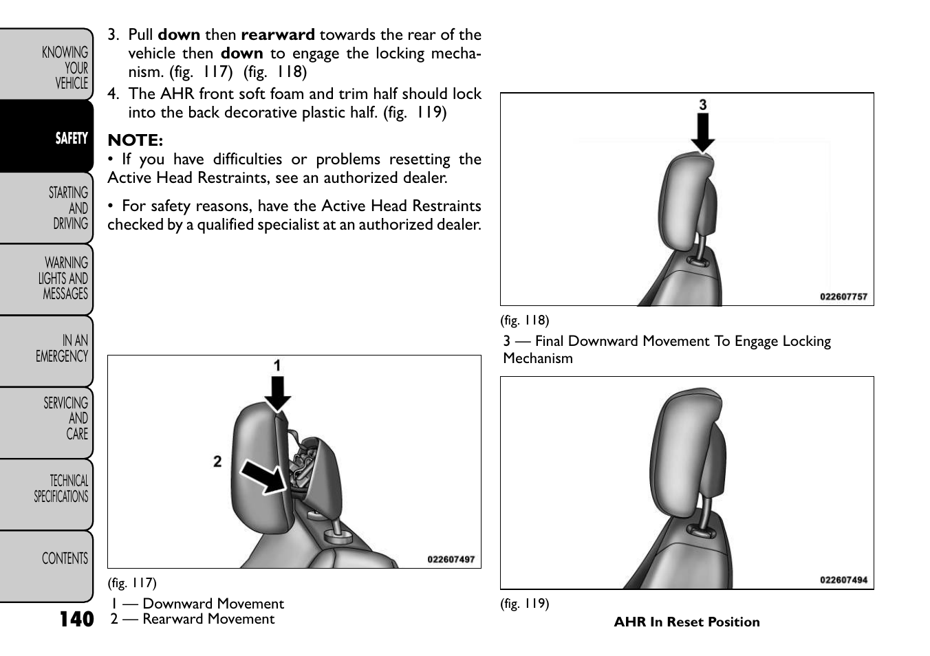 FIAT Freemont User Manual | Page 146 / 266