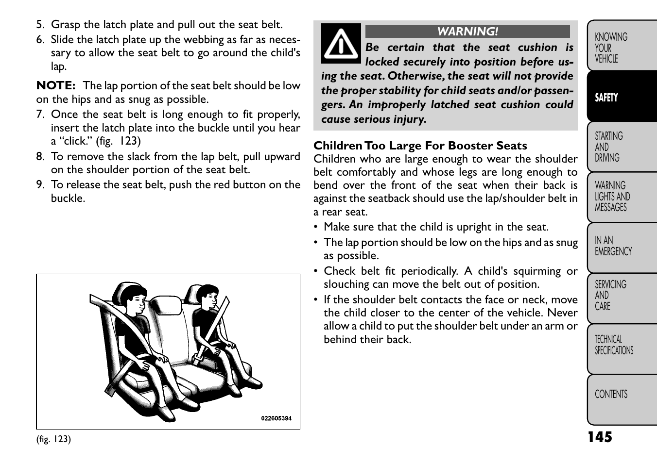 FIAT Freemont User Manual | Page 151 / 266