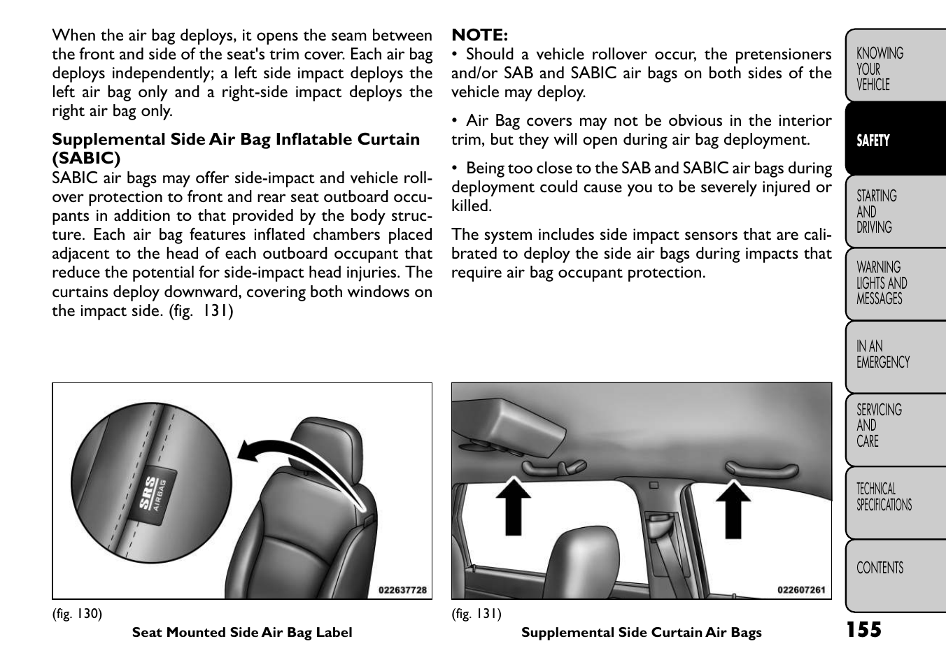 FIAT Freemont User Manual | Page 161 / 266