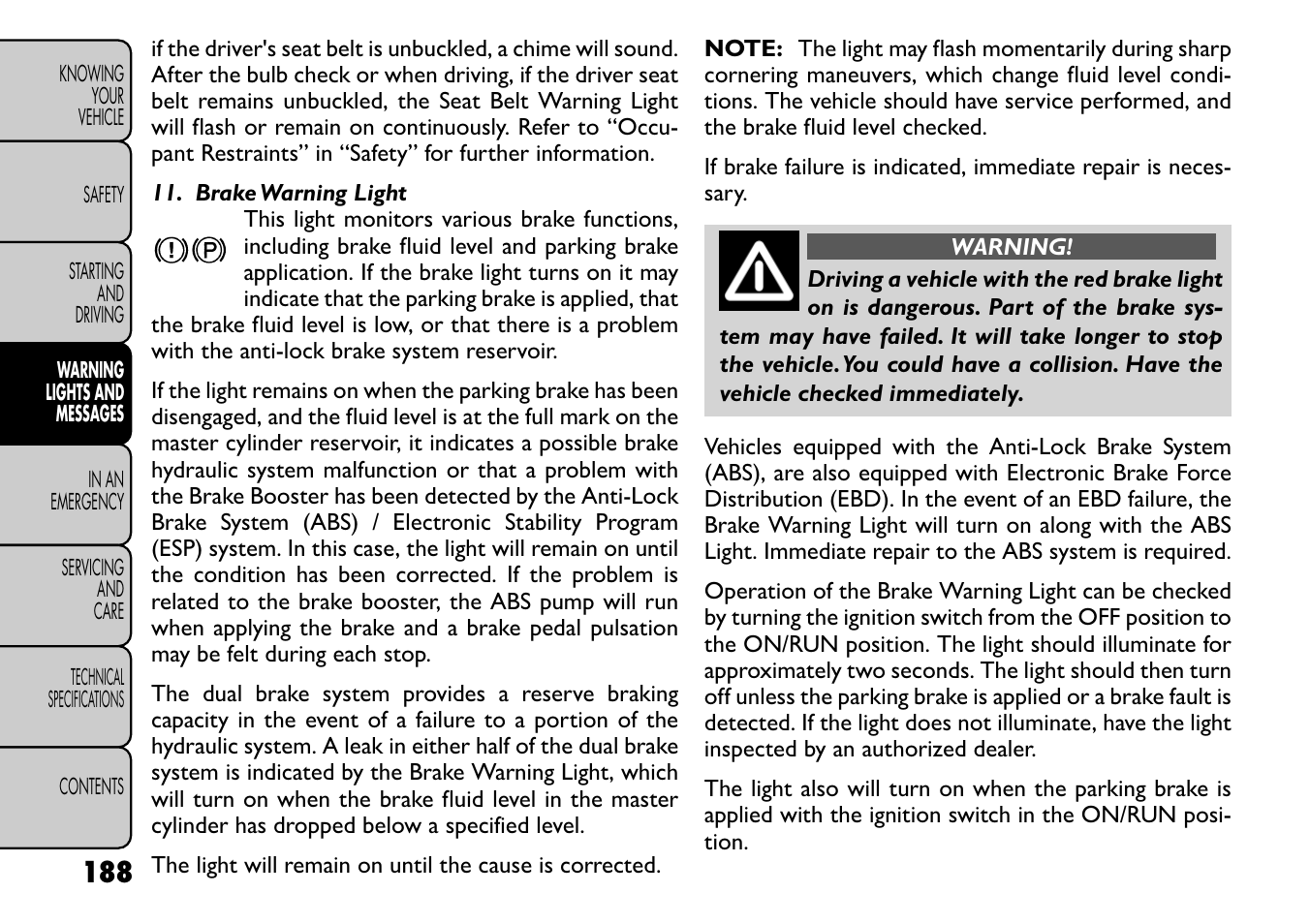 FIAT Freemont User Manual | Page 194 / 266