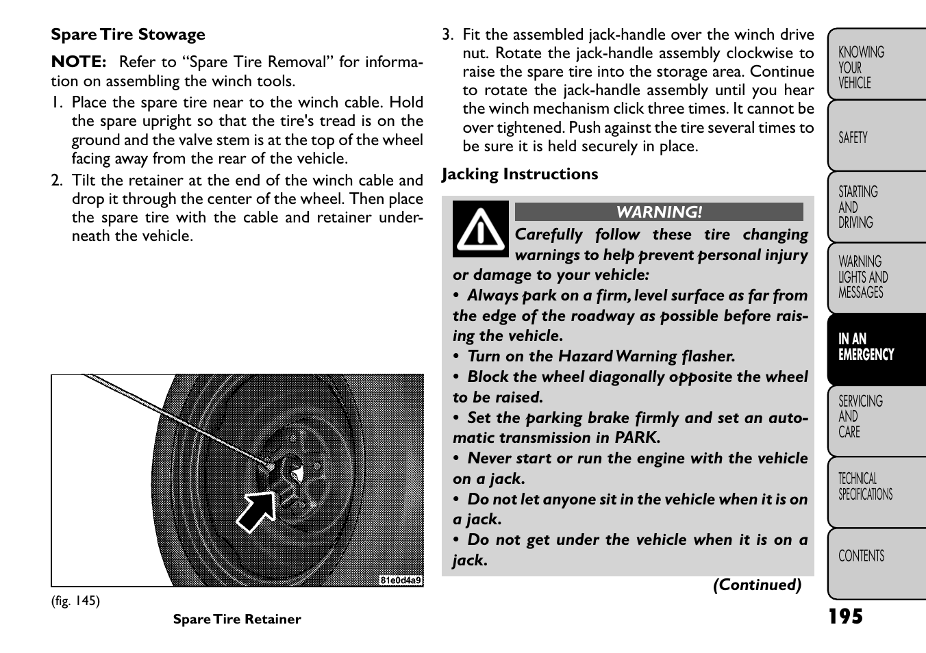 FIAT Freemont User Manual | Page 201 / 266