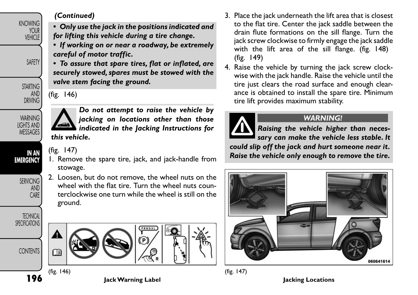 FIAT Freemont User Manual | Page 202 / 266