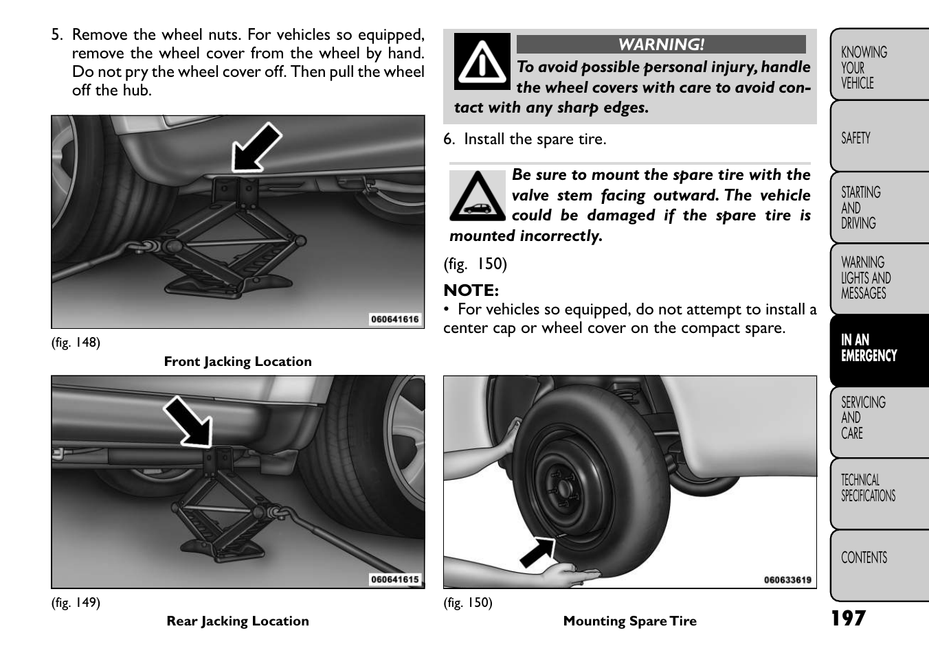 FIAT Freemont User Manual | Page 203 / 266