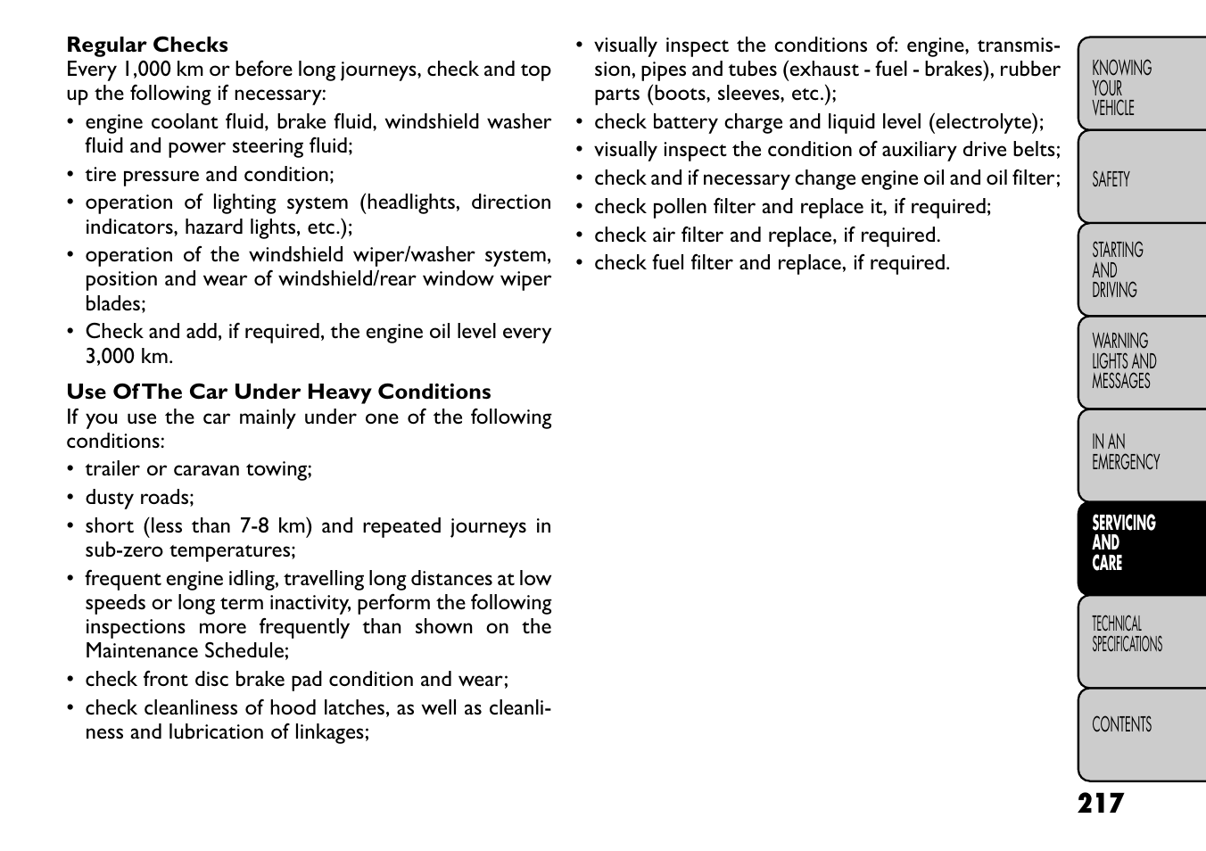 FIAT Freemont User Manual | Page 223 / 266