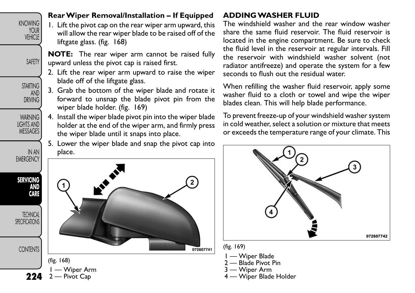 FIAT Freemont User Manual | Page 230 / 266