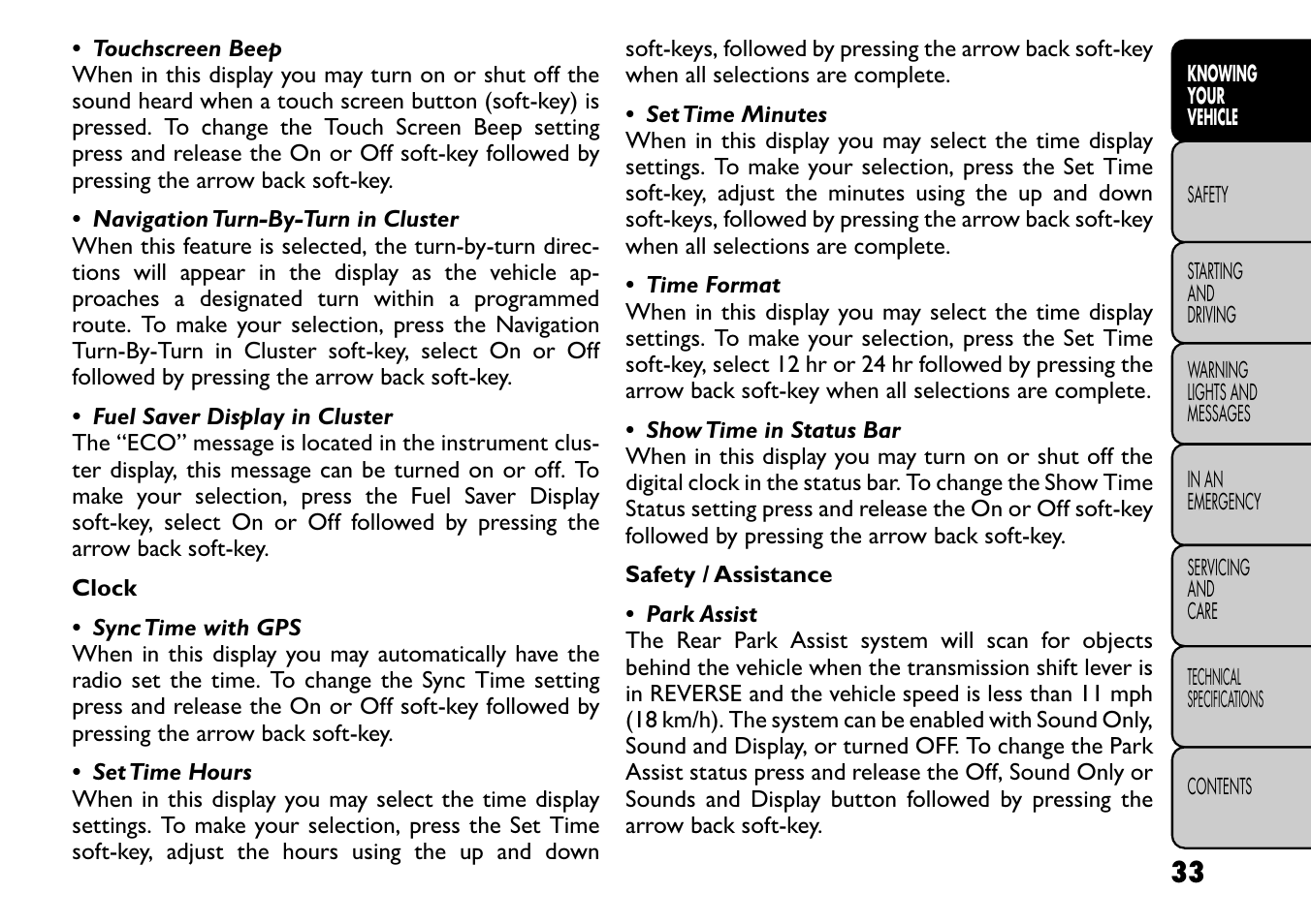 FIAT Freemont User Manual | Page 39 / 266