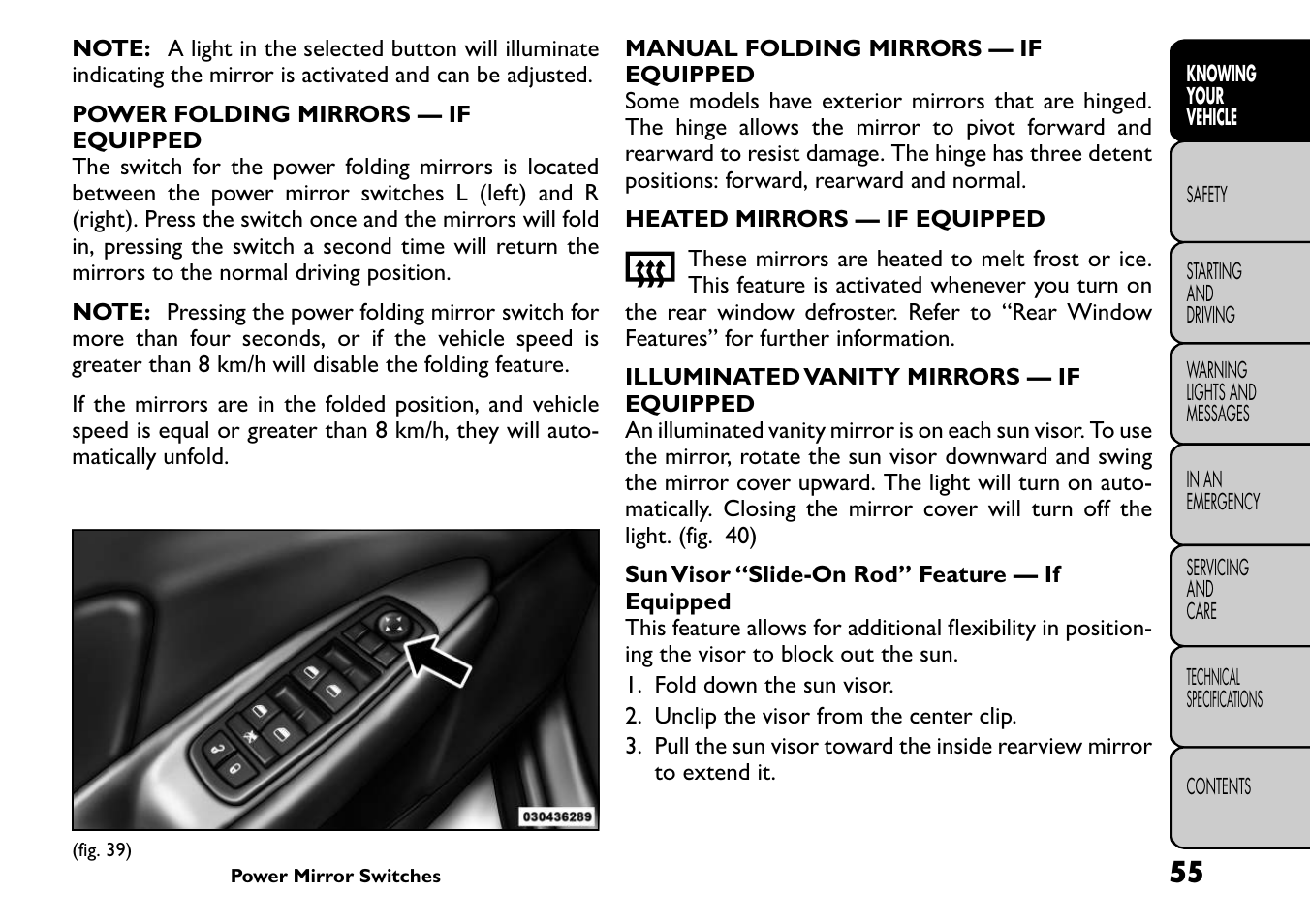 FIAT Freemont User Manual | Page 61 / 266