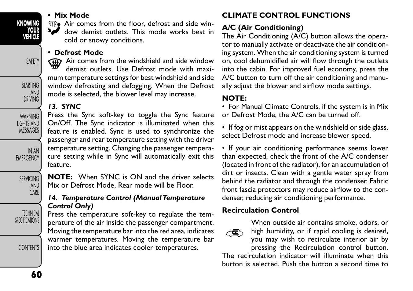 FIAT Freemont User Manual | Page 66 / 266