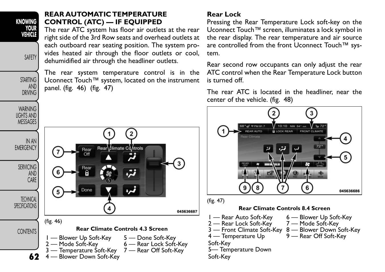 FIAT Freemont User Manual | Page 68 / 266