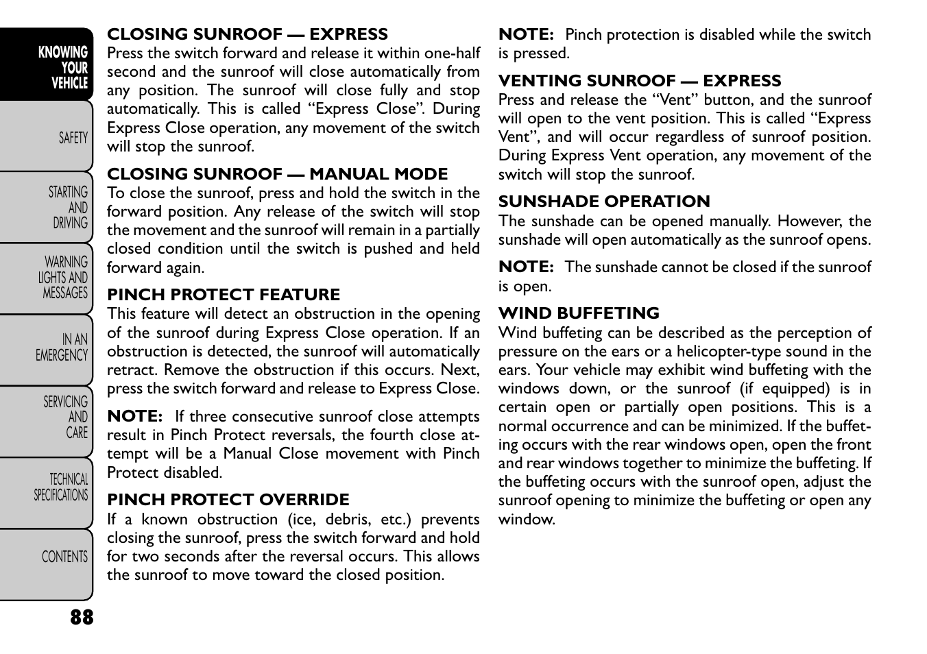 FIAT Freemont User Manual | Page 94 / 266