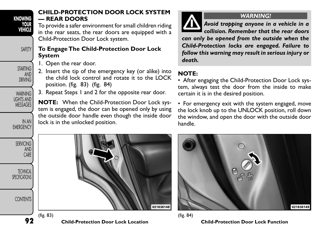 FIAT Freemont User Manual | Page 98 / 266