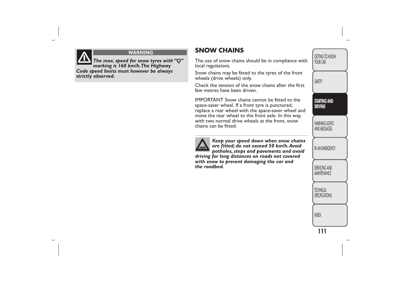 FIAT 500 User Manual | Page 114 / 230