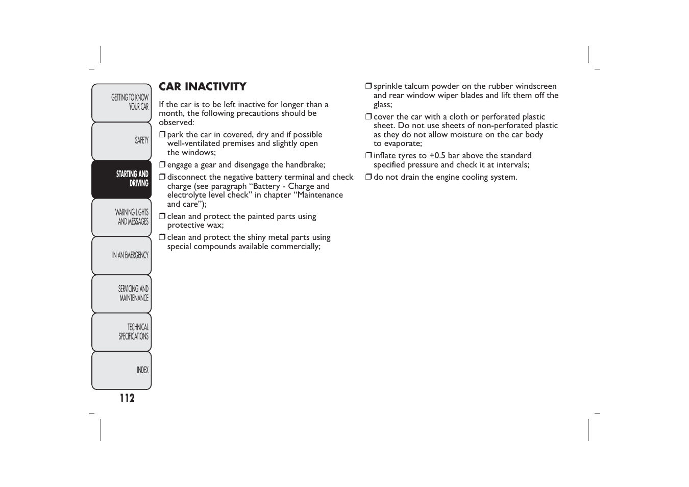 FIAT 500 User Manual | Page 115 / 230