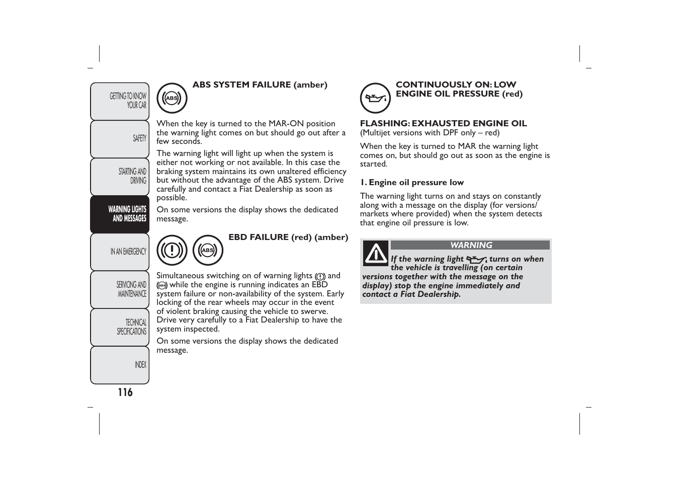 FIAT 500 User Manual | Page 119 / 230