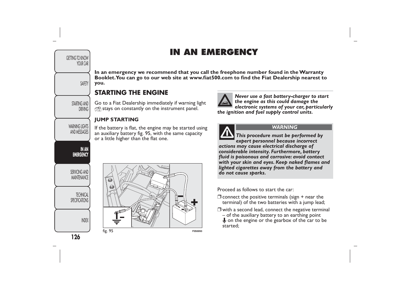 FIAT 500 User Manual | Page 129 / 230