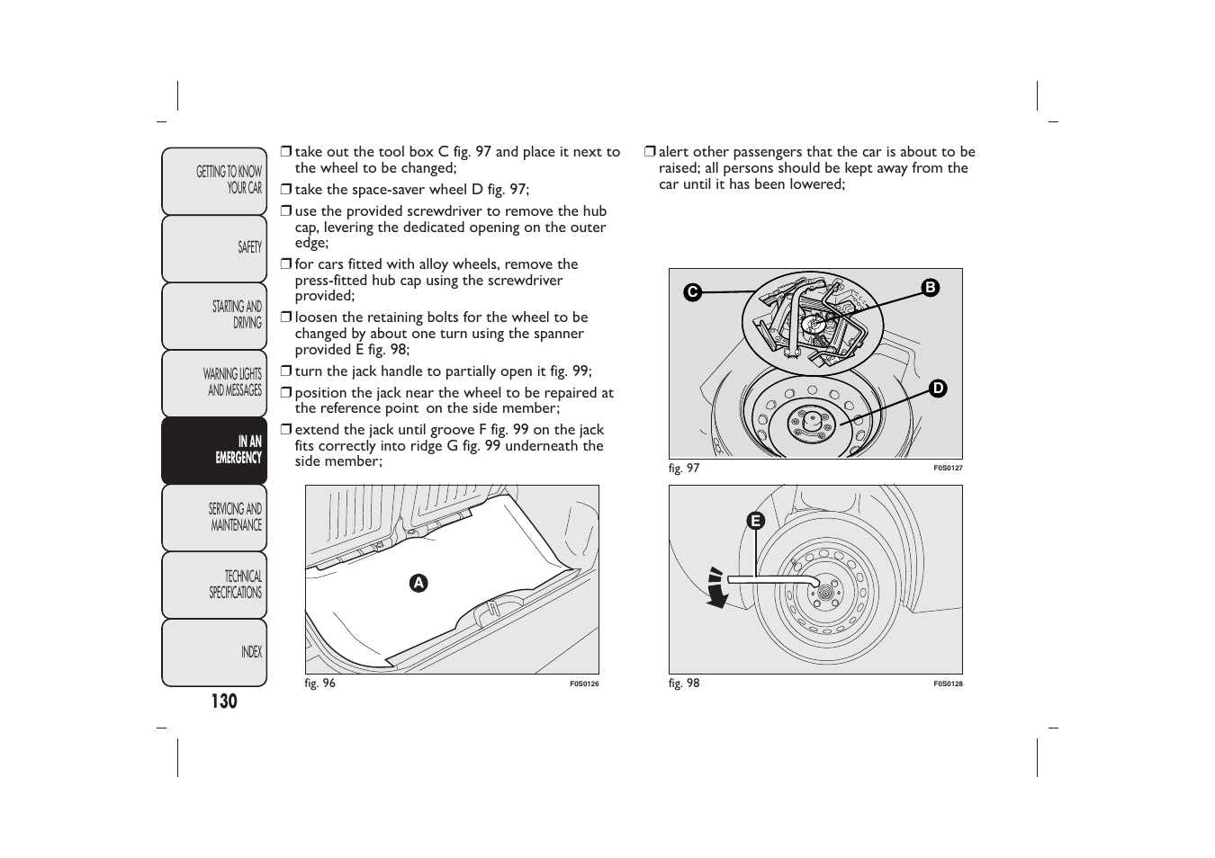 FIAT 500 User Manual | Page 133 / 230