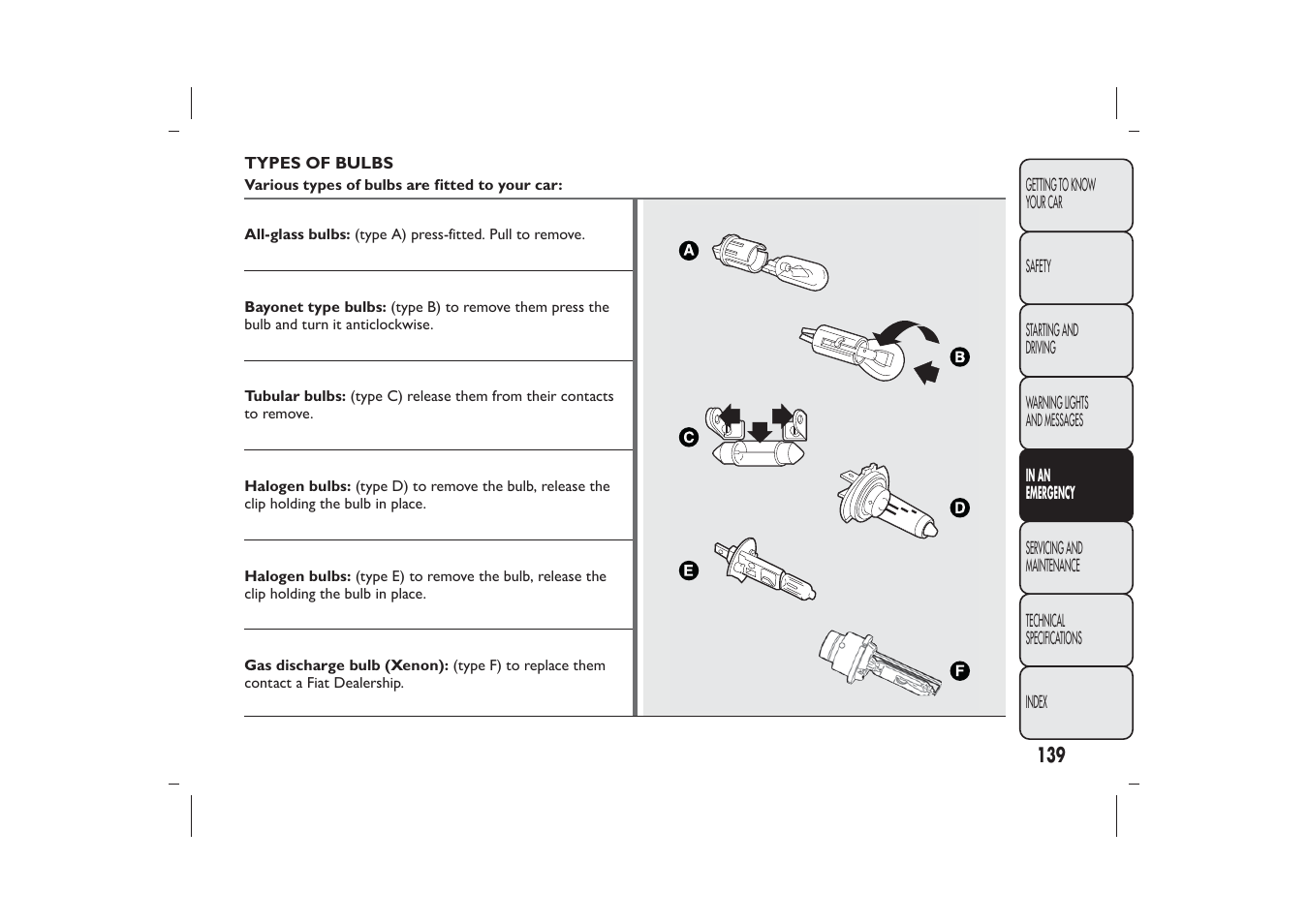 FIAT 500 User Manual | Page 142 / 230