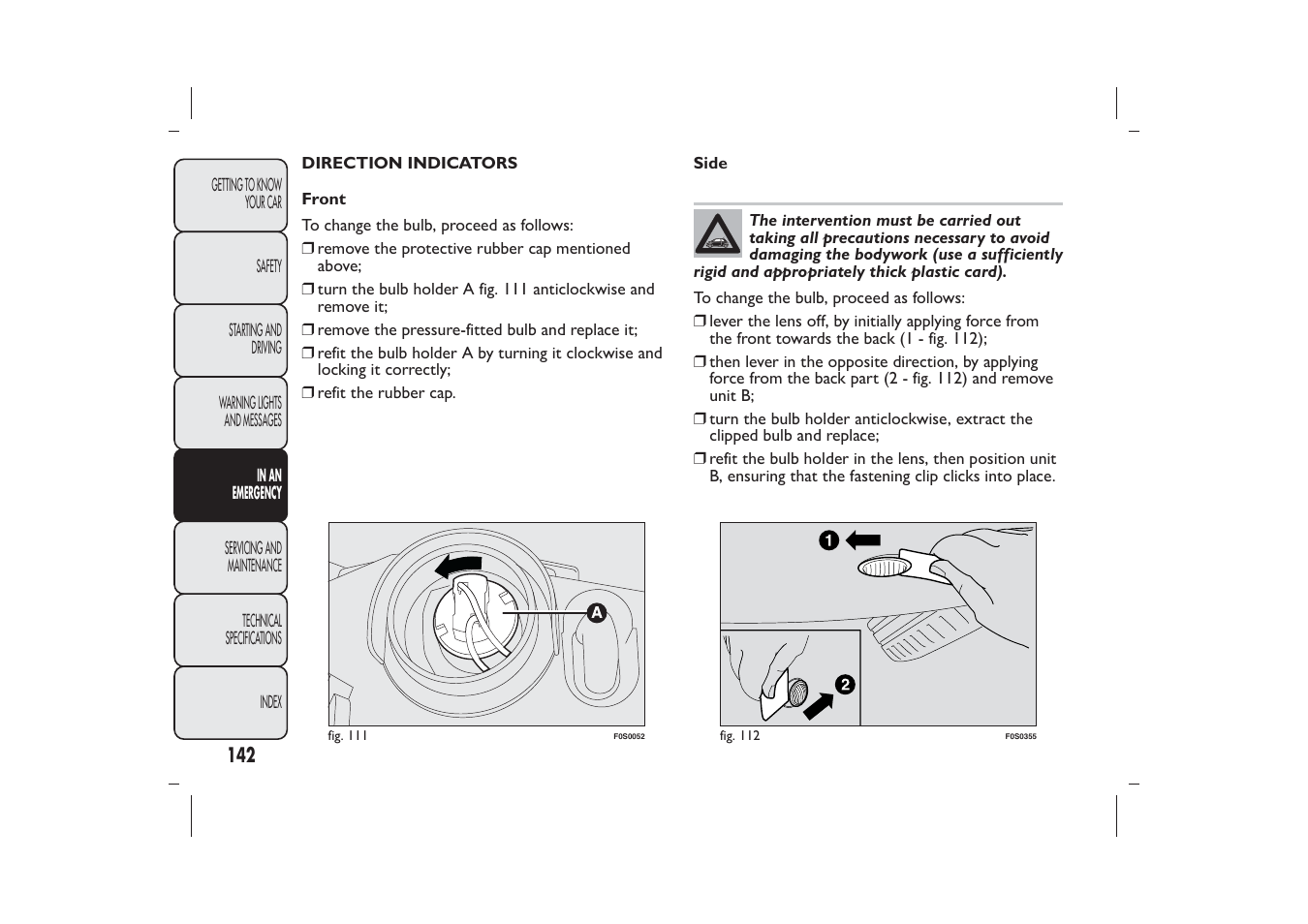 FIAT 500 User Manual | Page 145 / 230