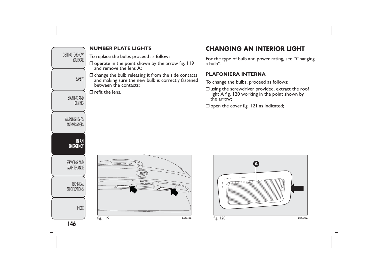 FIAT 500 User Manual | Page 149 / 230