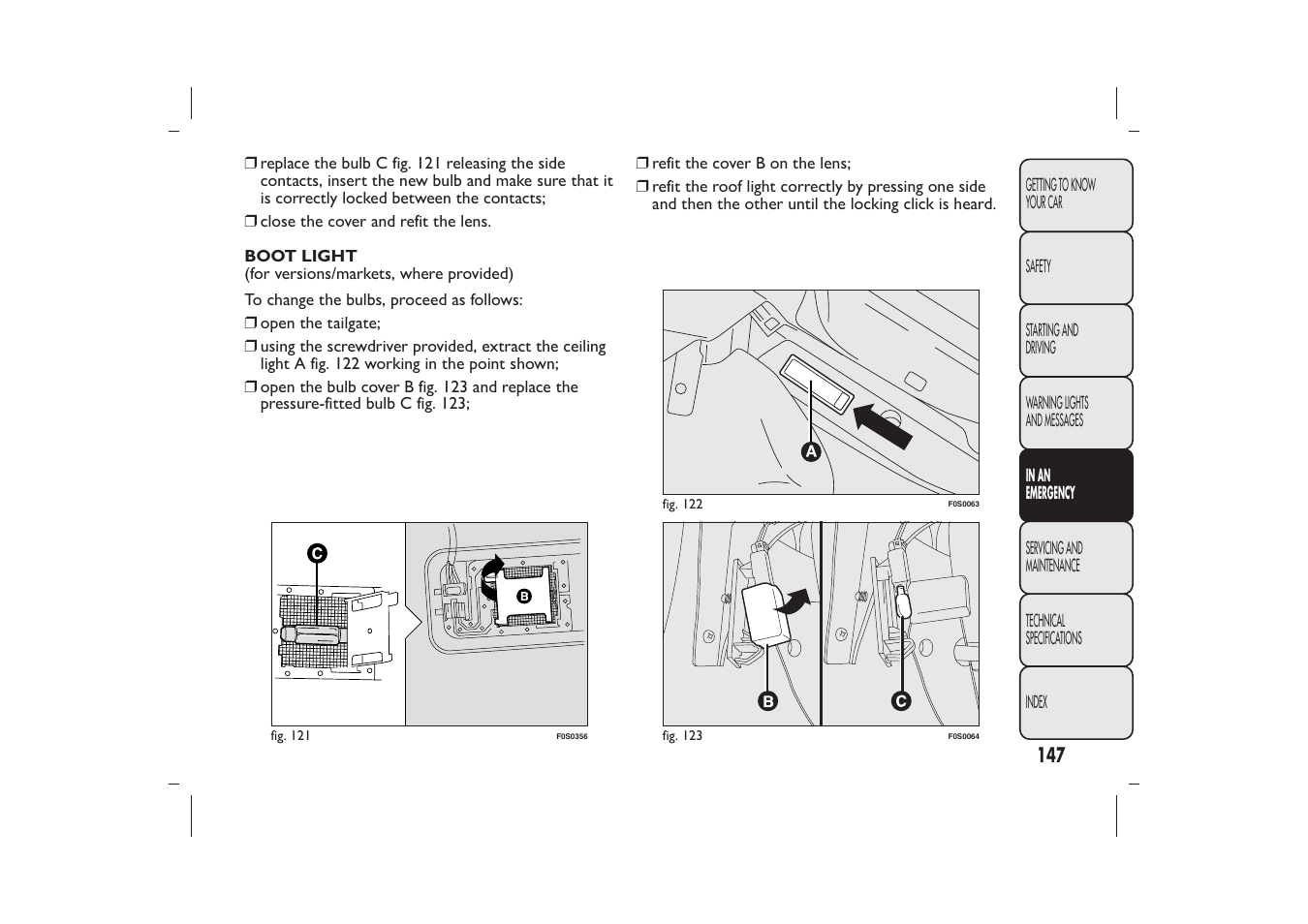 FIAT 500 User Manual | Page 150 / 230