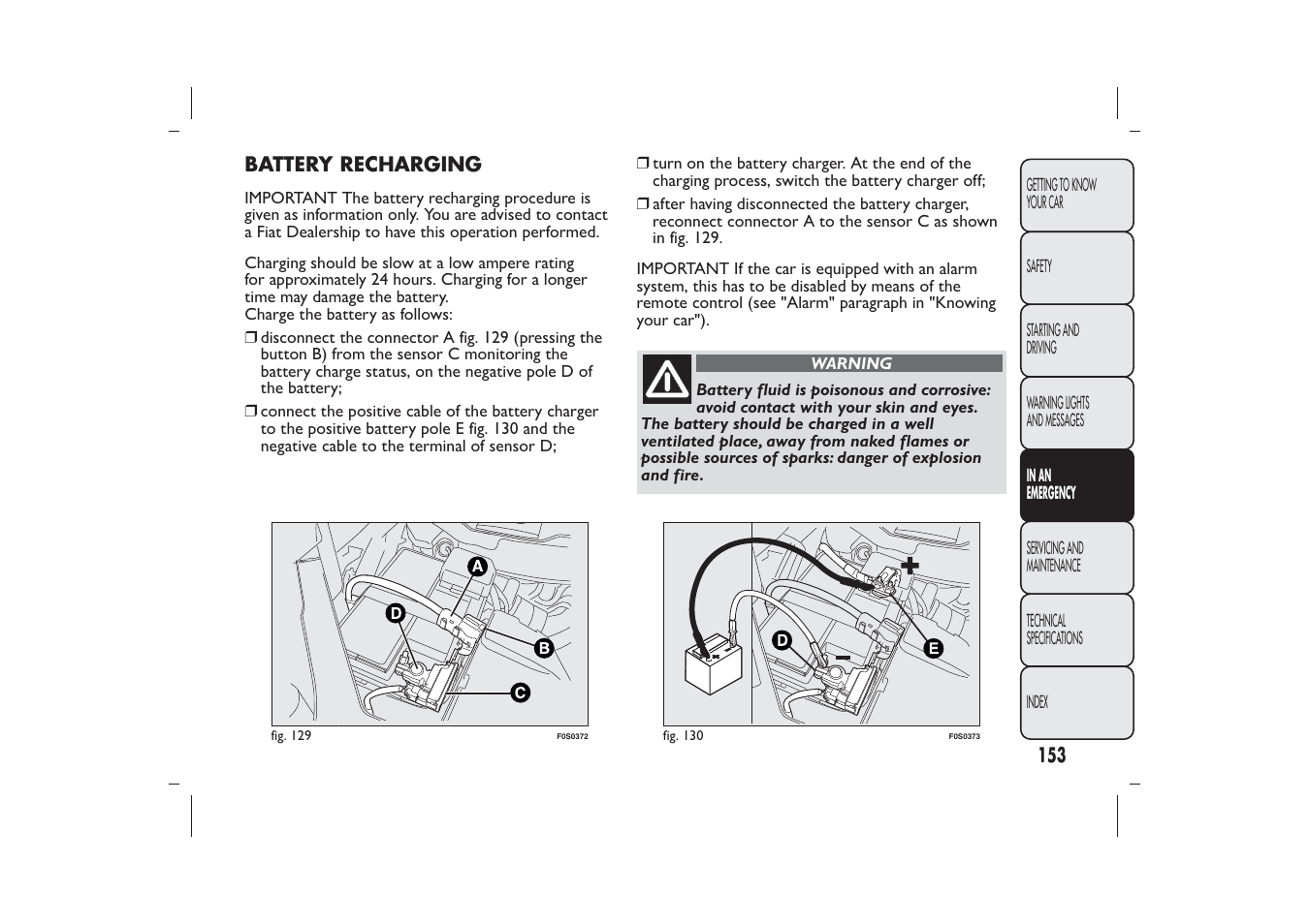 FIAT 500 User Manual | Page 156 / 230