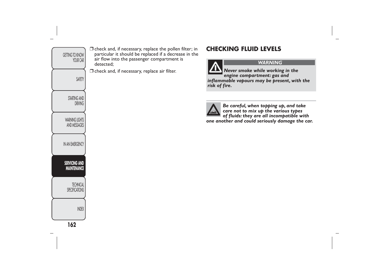 FIAT 500 User Manual | Page 165 / 230