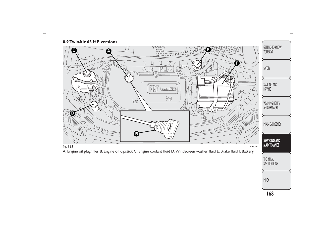 FIAT 500 User Manual | Page 166 / 230