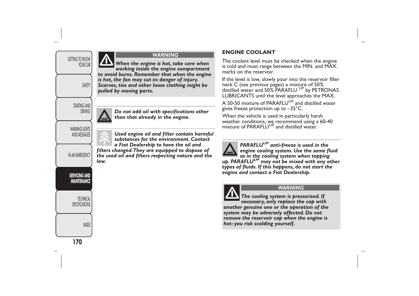 FIAT 500 User Manual | Page 173 / 230