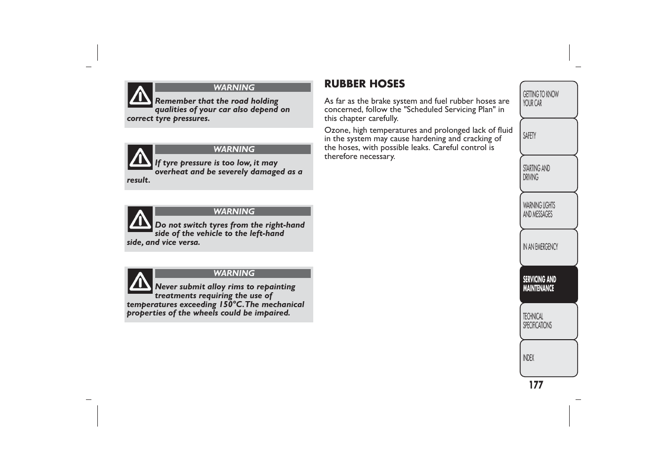 FIAT 500 User Manual | Page 180 / 230