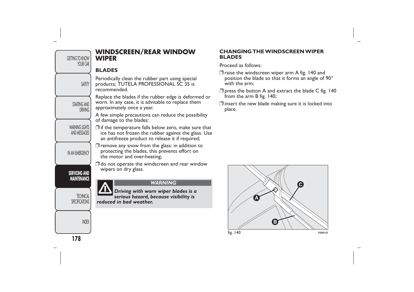 FIAT 500 User Manual | Page 181 / 230