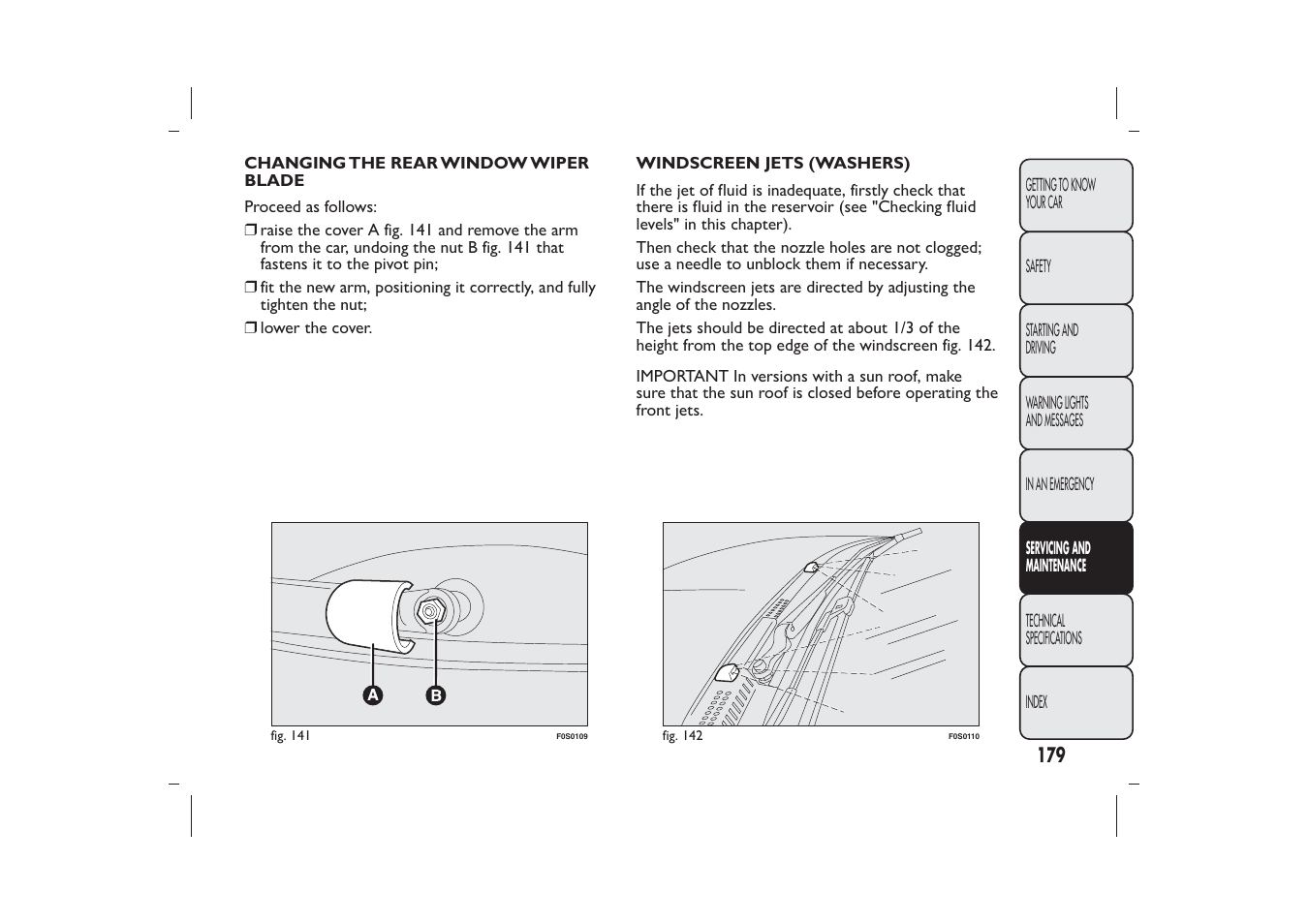 FIAT 500 User Manual | Page 182 / 230