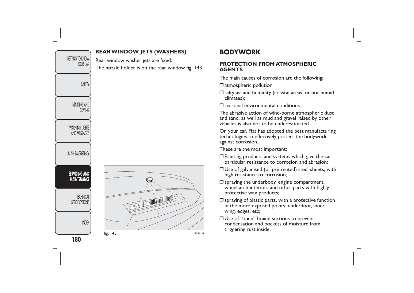 FIAT 500 User Manual | Page 183 / 230