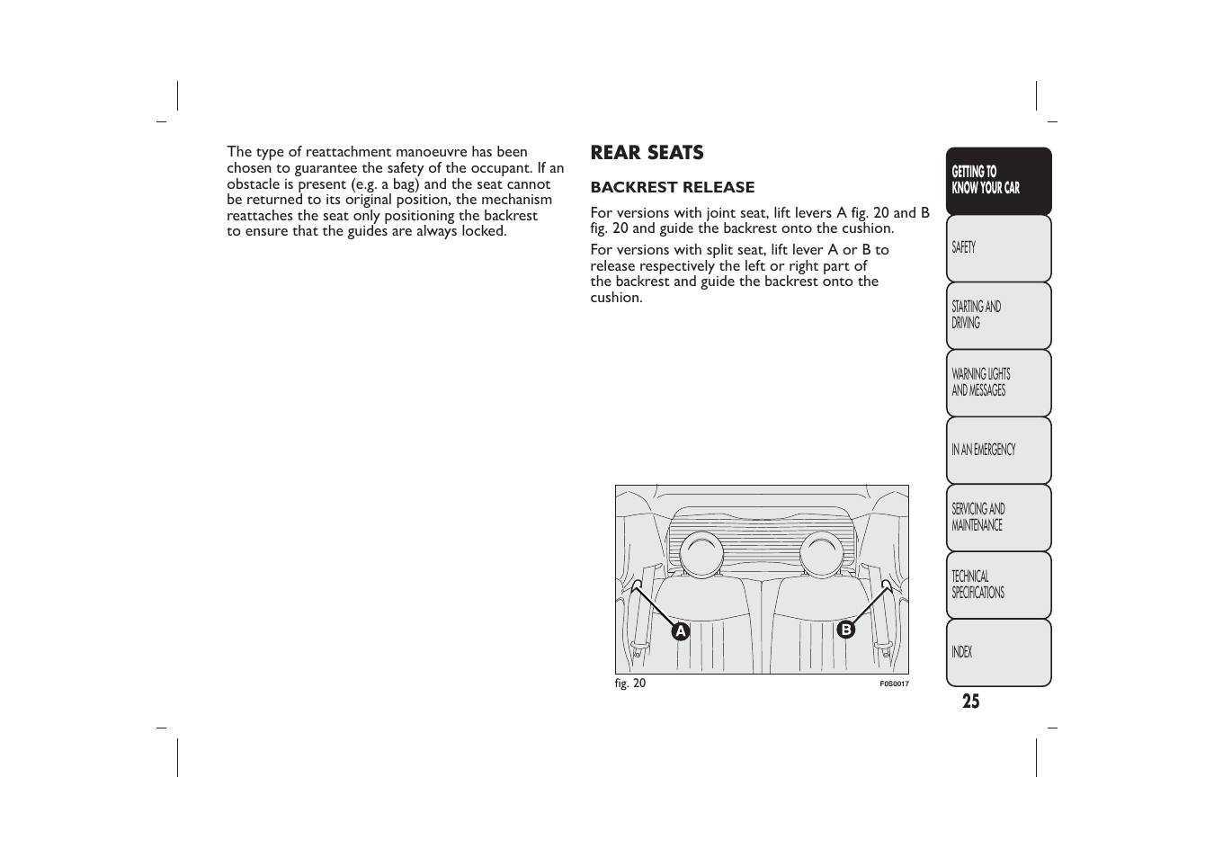 FIAT 500 User Manual | Page 28 / 230