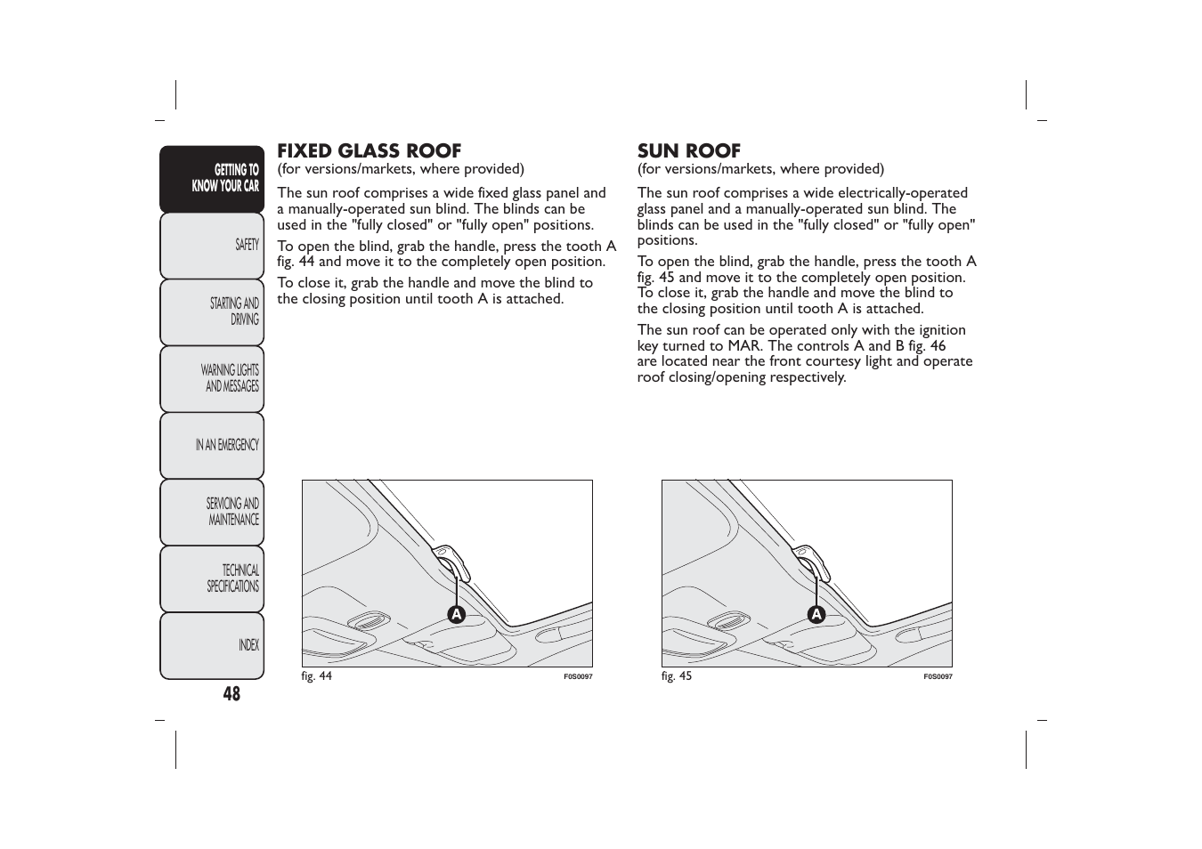 FIAT 500 User Manual | Page 51 / 230