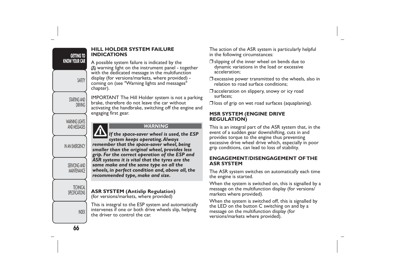 FIAT 500 User Manual | Page 69 / 230