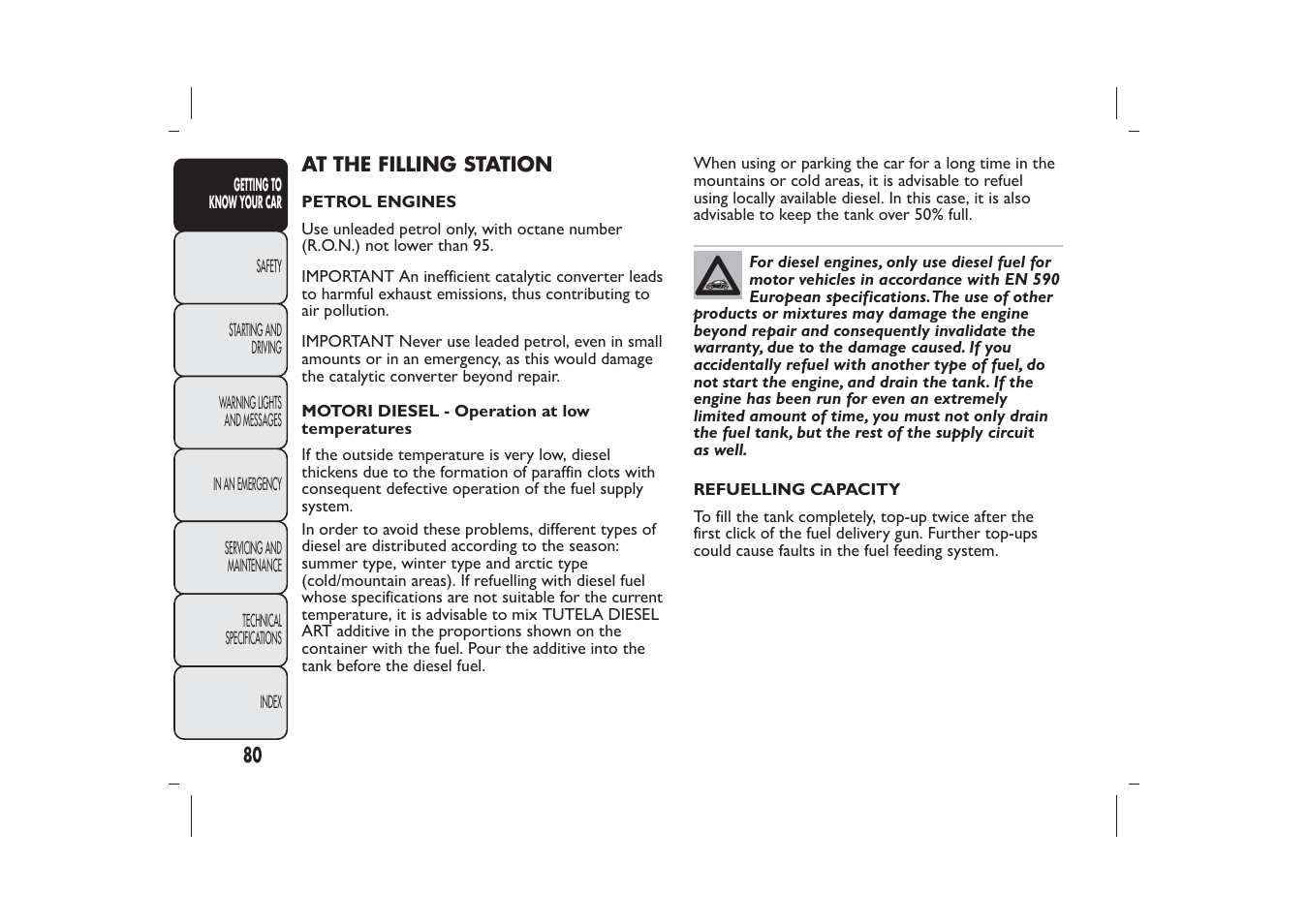 FIAT 500 User Manual | Page 83 / 230