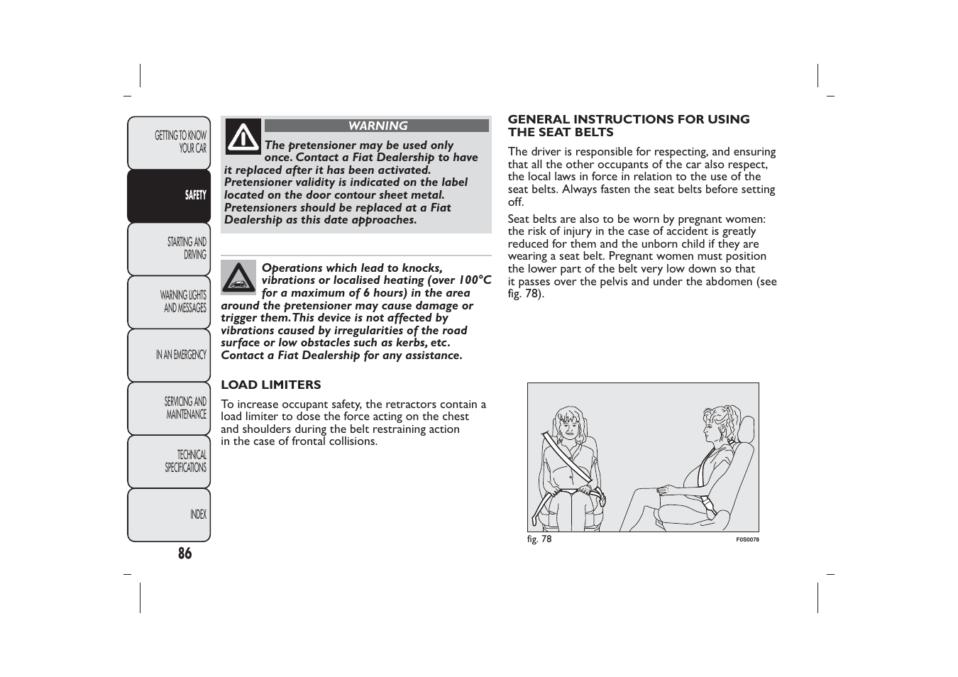 FIAT 500 User Manual | Page 89 / 230