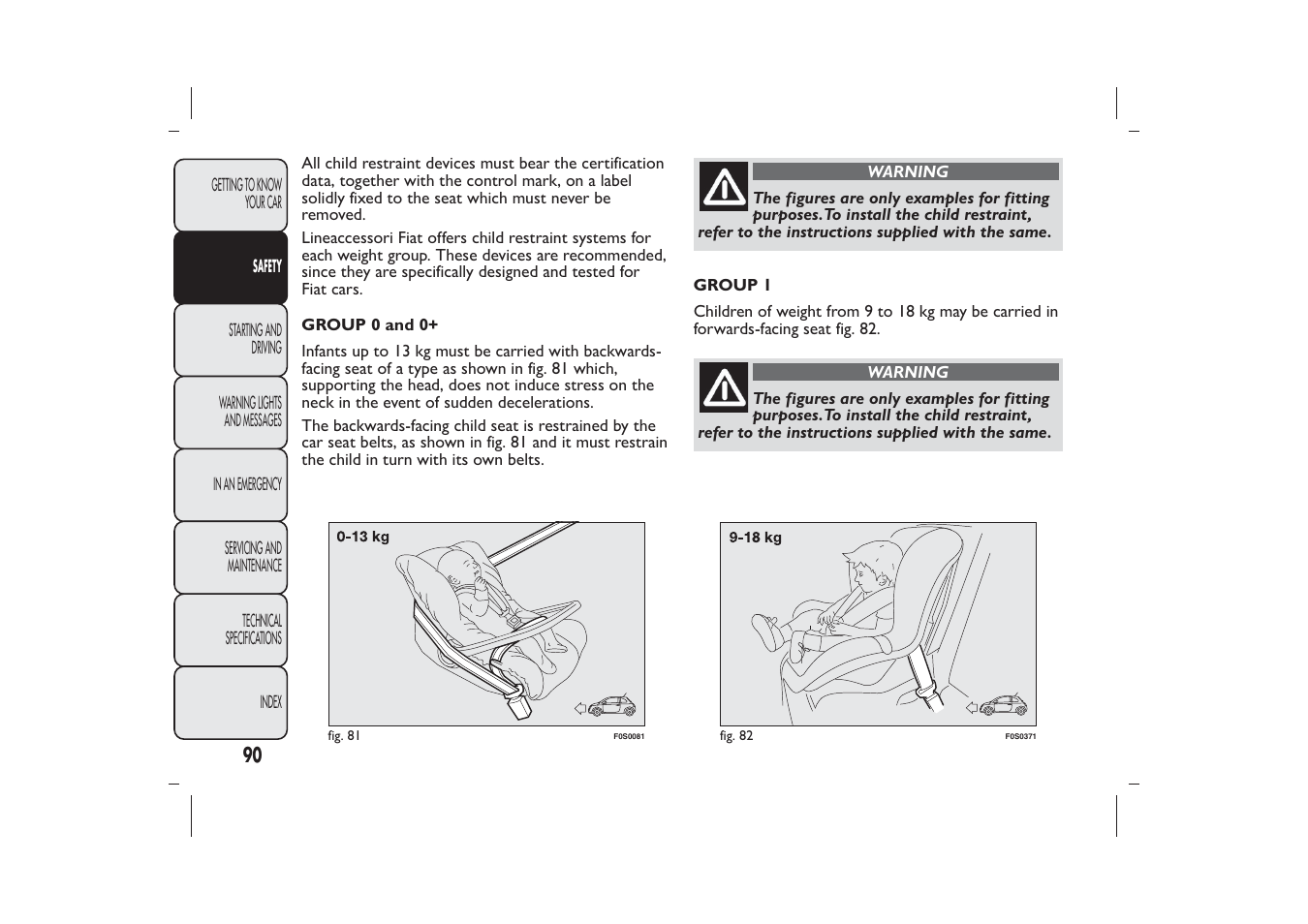 FIAT 500 User Manual | Page 93 / 230