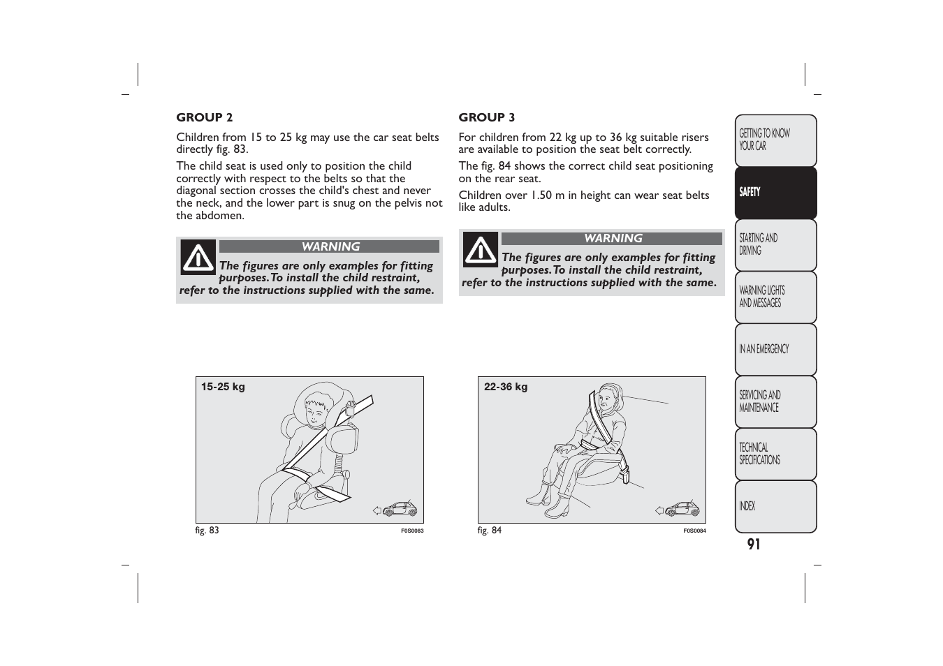 FIAT 500 User Manual | Page 94 / 230