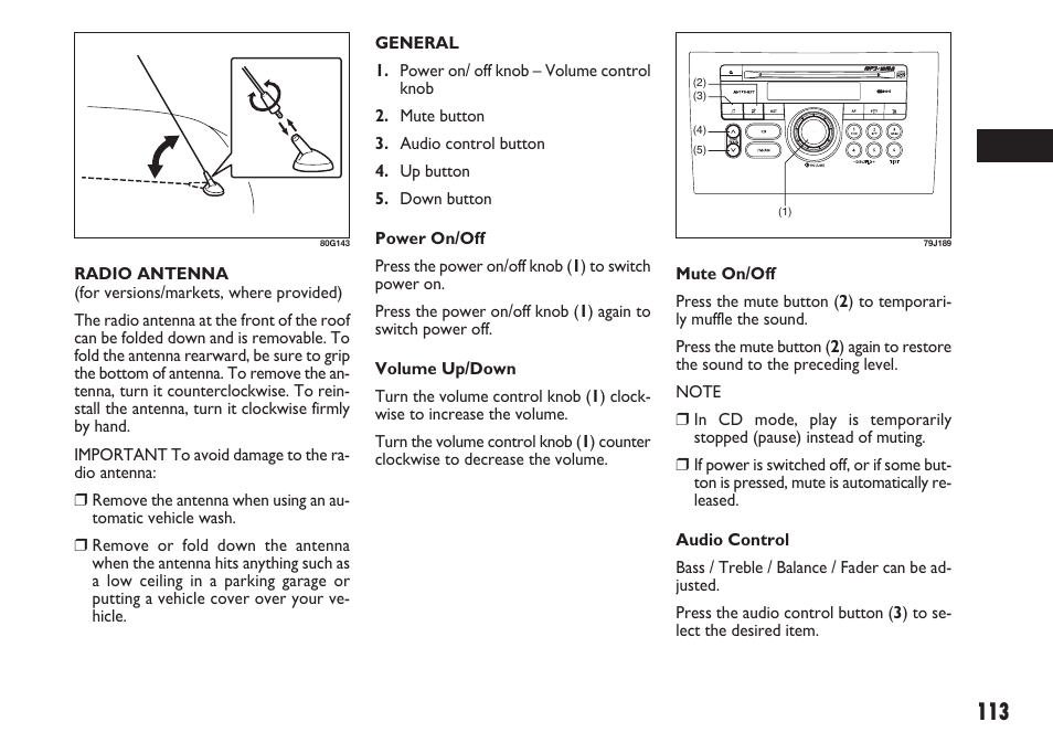 FIAT Sedici User Manual | Page 114 / 270