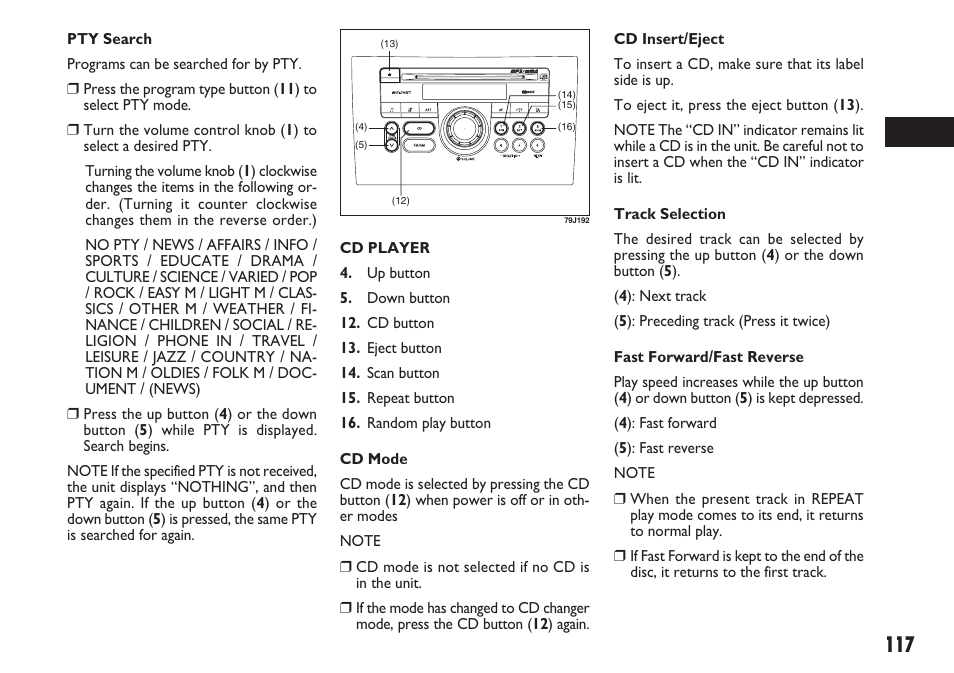 FIAT Sedici User Manual | Page 118 / 270