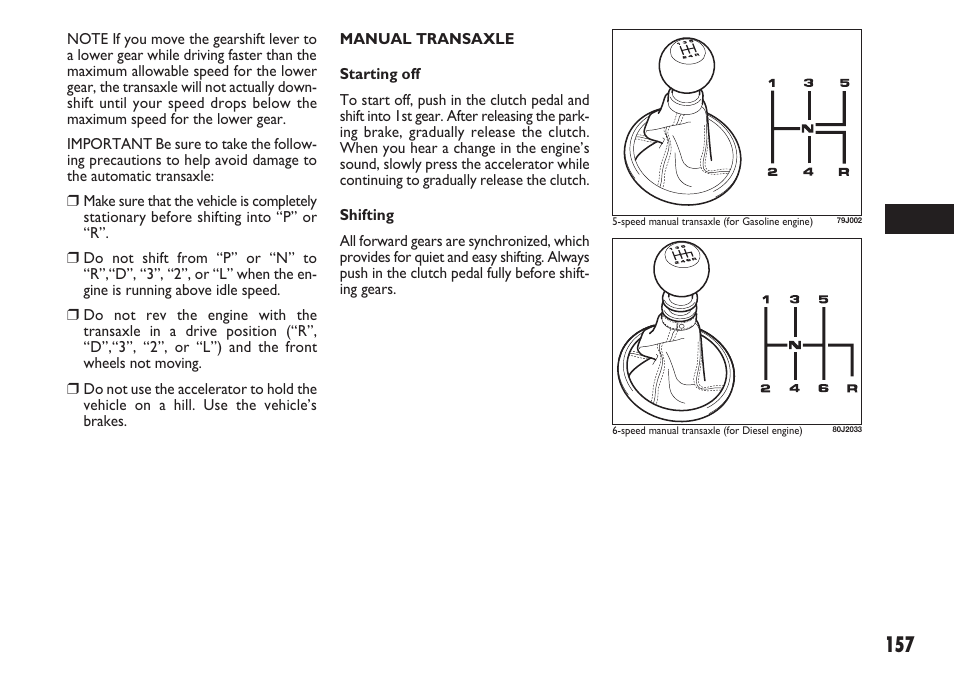 FIAT Sedici User Manual | Page 158 / 270