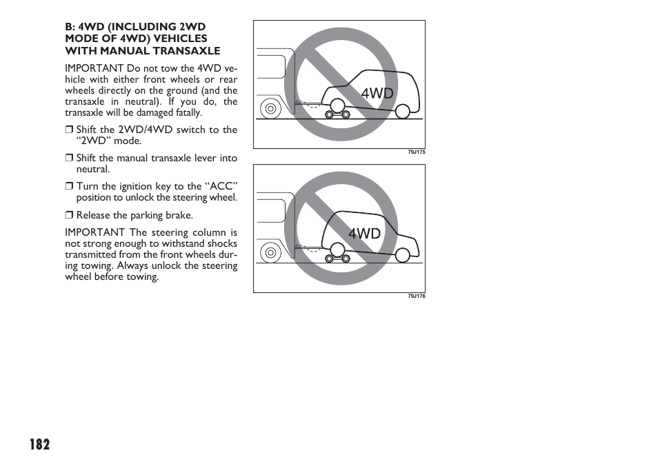 FIAT Sedici User Manual | Page 183 / 270