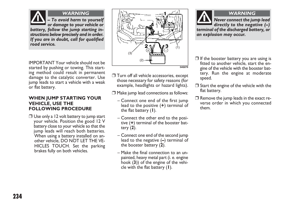 FIAT Sedici User Manual | Page 235 / 270